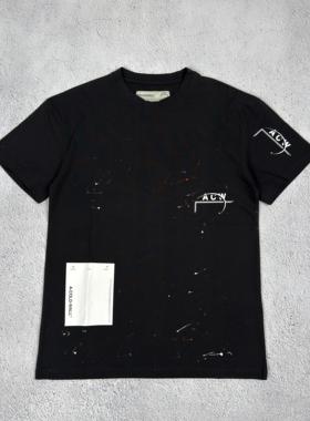 【国内现货】A-COLD-WALL 泼墨贴补宽松美式街头涂鸦短袖