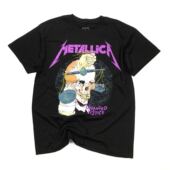Metallica Tee复古乐队短袖 And for 现货 Vintage Justice All