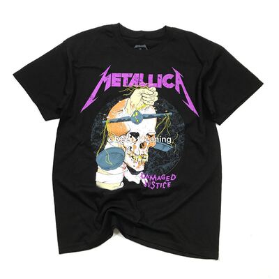 现货 | Metallica And Justice for All Vintage Tee复古乐队短袖