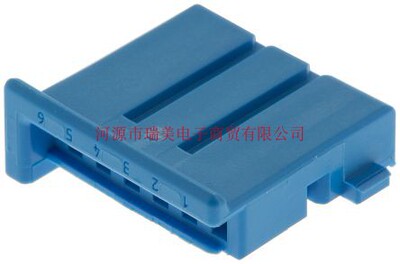 TE泰科电子MQS母座6路汽车连接器1-969489-4