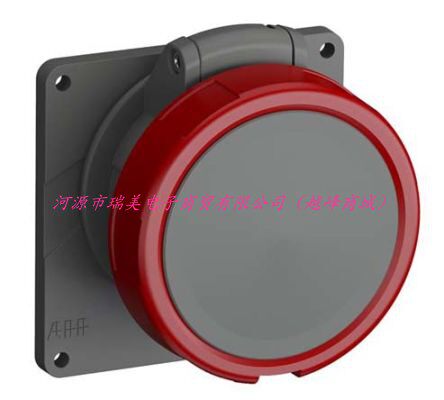 ABB连接器3P+E工业电源16A插座2CMA101296R1000-316ERU6W