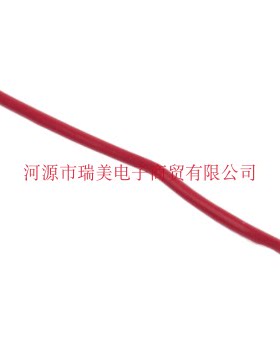 瑞美电子电线26AWG红色250V单芯MIL-W-16878线型100M长877-5496