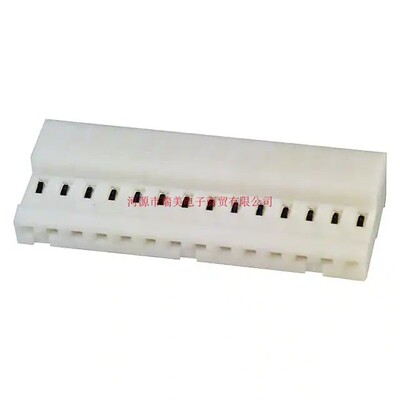 TE泰科MTA-100连接器1排14路2.54MM节距直母座4-640441-4