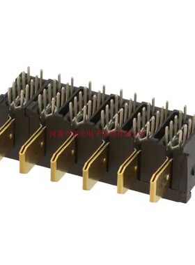 TE泰科FLATPAQ Elcon背板连接器镀金1排6路直角6766496-1
