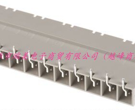 ERNI直角1行11路7.62mm节距DIN41612插头233230