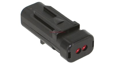 TE泰科电子AMPSEAL 16汽车连接器2路黑色母座776428-3