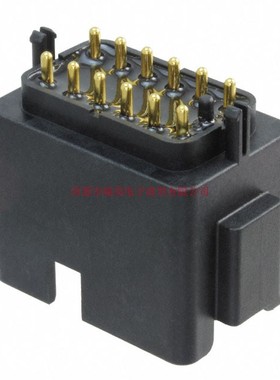 Amphenol安费诺BoardLock™AT连接器2排12路插座AT04-12PB-BM02