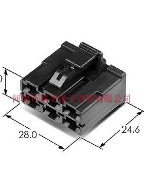KET连接器6极路9MM节距自然色MG610049