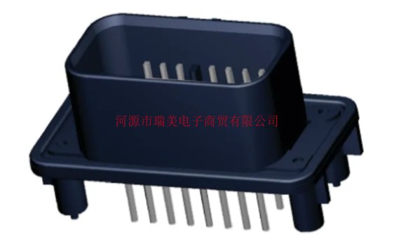 TE泰科电子AMPSEAL板对板连接器4MM节距3排35路焊接端接776230-1