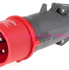 Legrand罗格朗16A 415V红色HYPRA工业连接器3P+N+E插头52244