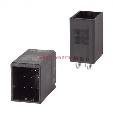 TE泰科Dynamic D-2000连接器2.5MM节距6路直PCB针座1318124-1