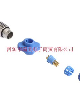 TE泰科TRIAD™ 01连接器5路电缆安装公插芯插头2-1437719-1