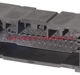 Molex莫仕Mini50汽车连接器3行34路通孔黑色公PCB管座34961-8340