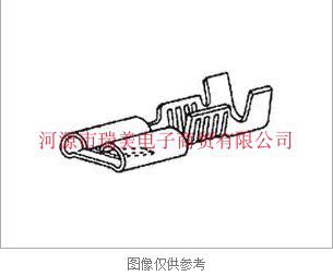 TE泰科FASTON汽车连接器长13.97MM宽3.71MM母端子63241-3