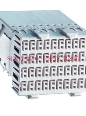 ERNI恩尼ERmet ZD高速背板连接器8排120路母座973032