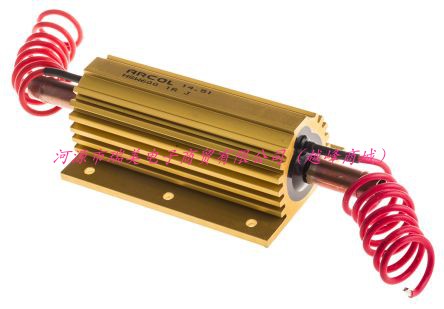 Arcol底座安装电阻器1Ω600W±5%容差铝壳封装HSW600 1R J