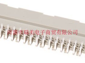 ERNI恩尼DIN41612插头ERNIPRESS连接器2.54MM节距2行32路384265