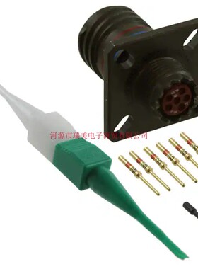 Amphenol安费诺6路MIL-DTL-38999面板安装插座D38999/20WA35PN