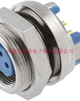 TE泰科TRIAD 01连接器3路面板安装插座9-1437719-6