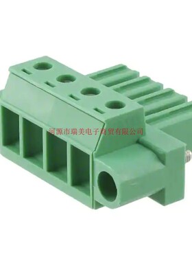 PC4/4-STF-7,62插头7.62MM间距1828265菲尼克斯连接器插座