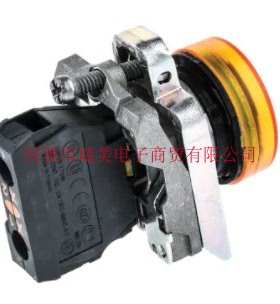 Schneider施耐德Harmony XB4指示灯22MM切面直径橙色LED灯XB4BVG5