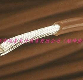 Alpha Wire PTFE设备电线20AWG棕色UL1213线型30M长5856 BR005