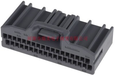 JAE汽车连接器2行36路电缆安装灰色母插座外壳MX34036SF1