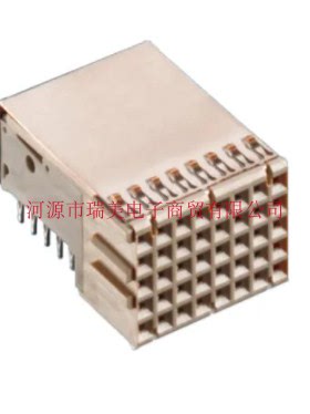 ERNI恩尼ERmet硬公制C型背板连接器55路公插7排044147