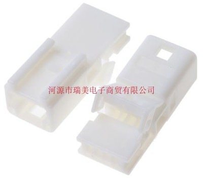 TE泰科电子4路面板安装天然色母TH 025汽车连接器外壳1612035-1