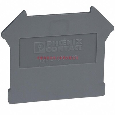 Phoenix菲尼克斯D-UK4/10导轨型端板3003020