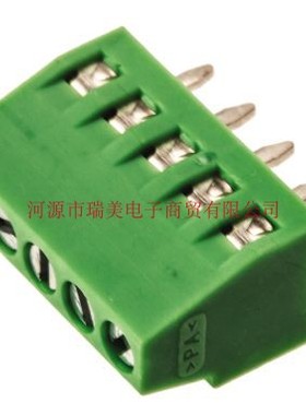 Phoenix菲尼克斯2.54MM节距5路MPT 0.5/5-2.54端子块1725685