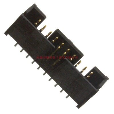 TE泰科AMP-Latch连接器2排20路2.54MM间距针座103309-5