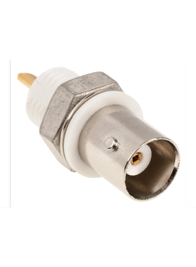 TE泰科BNC连接器母座50Ω面板安装焊接直向5227726-3