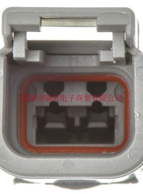 Deutsch德驰DTM汽车连接器2路灰色母DTM042P-E003