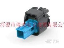 TE泰科MATENET REC HSG SLD COD A UTP ASSY蓝色连接器1802105-3