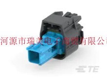 TE泰科MATENET REC HSG SLD COD A UTP ASSY蓝色连接器1802105-3