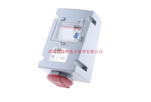 ABB连接器3P+N+E RCD额定电流16A插座2CMA168278R1000-416RPR6