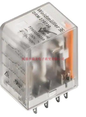 Weidmüller魏德米勒DRM570220L/4CO/220V DC继电器7760056091