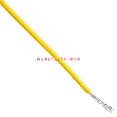 TE泰科MIL-W-22759黄色恶劣环境电线24AWG长100米55A0111-24-4