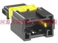 Molex莫仕NSCC汽车连接器2路电缆安装黑色公压接外壳98822-1021