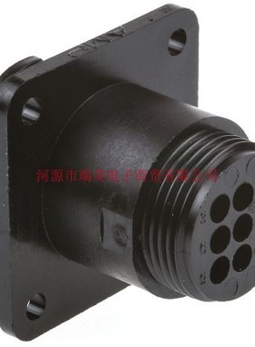 TE泰科圆形连接器CPC Series 1面板安装9路13外壳尺寸公206705-1