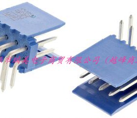 TE泰科AMPMODU HE14连接器2排10路2.54MM节距PCB针座281742-5