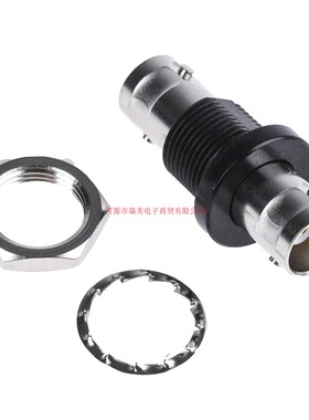 Telegartner连接器射频适配器BNC到BNC插座50Ω阻抗J01004A1333