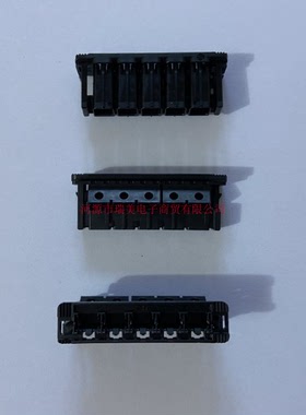 TE泰科MATEnet以太网汽车连接器1排5路黑色2302455-1现货