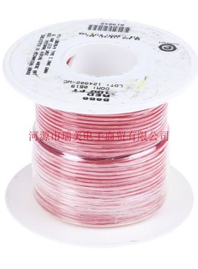 Alpha阿尔法高温电线20AWG红色UL1213线型长305米5856 RD001