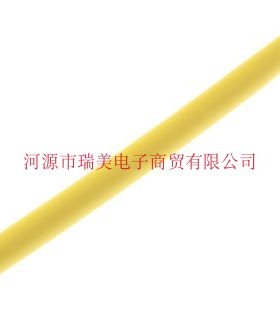 TE泰科RAYCHEM内径3.2MM黄色2:1热缩管RNF-100-1/8-4-STK