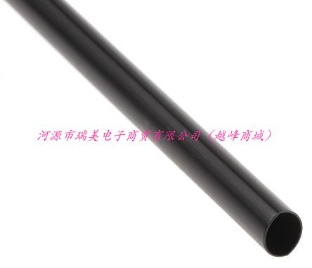 3M聚烯烃热缩管2:1内径12.7MM长1.2米黑色EPS200-1/2-48