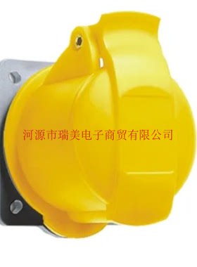ABB连接器2P+E工业电源16A插座2CMA193145R1000-216R4