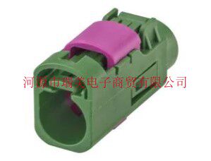 Rosenberger罗森伯格RF汽车GPS天线连接器绿色外壳59Z063-000E