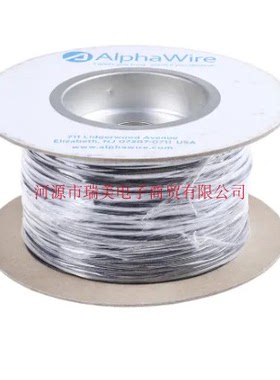 Alpha阿尔法电线22AWG黑色600V单芯UL11028长305米6713 BK001